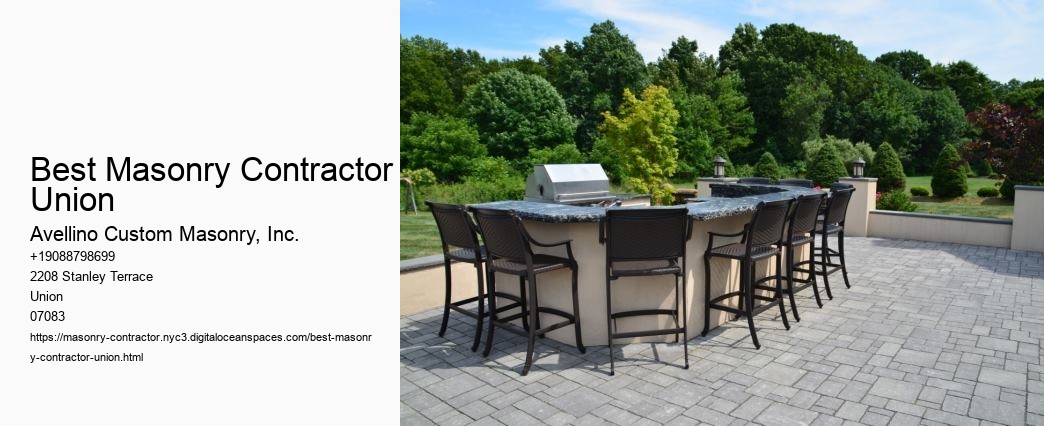 Best Masonry Contractor Union