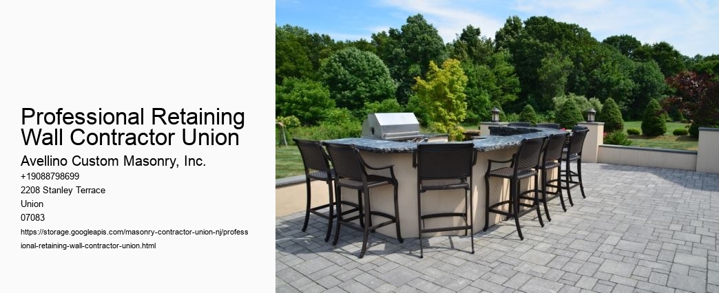 Professional Retaining Wall Contractor Union