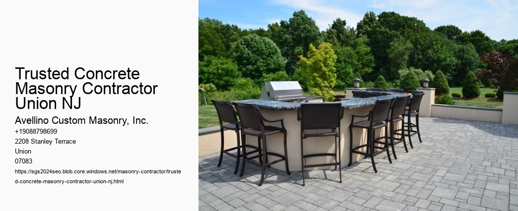 Trusted Concrete Masonry Contractor Union NJ